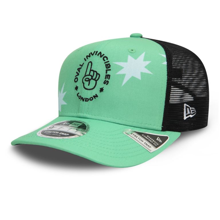 Gorras New Era 9fifty Verdes - Oval Invincibles 72968ZVRD